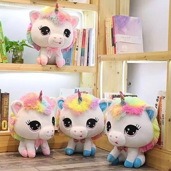 Pinksy Hooves Large Rainbow Unicorn New With Tags - Picture 3 of 8